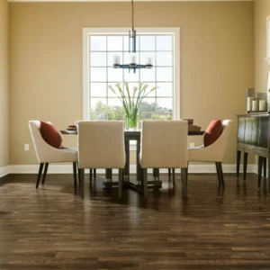 Dinning Room Hardwood Flooring | Crest Flooring