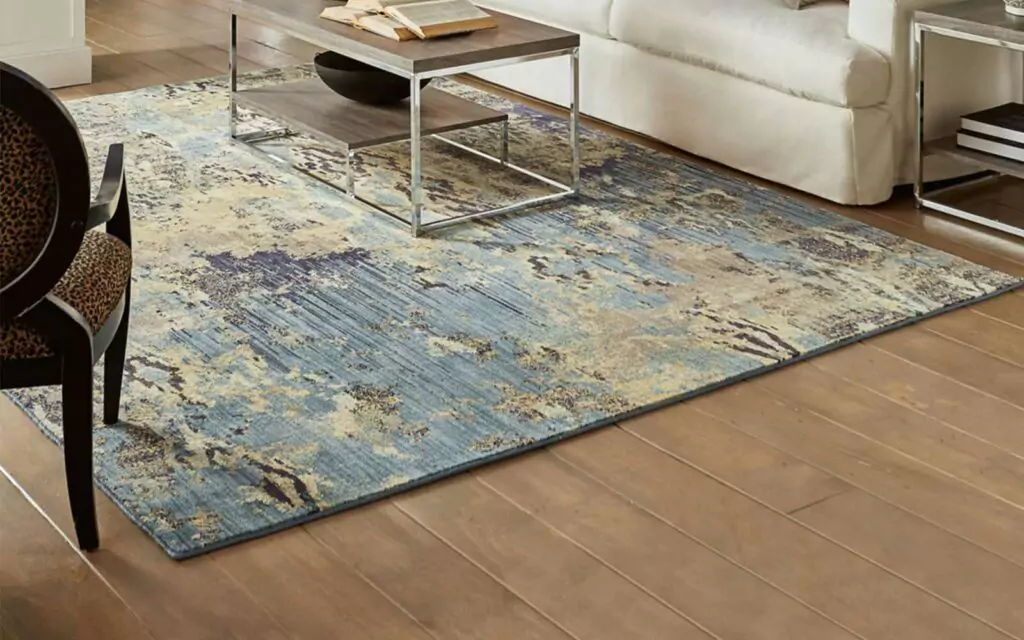 Area Rug in Living Area | Crest Flooring